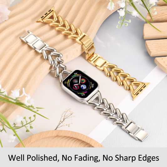 Stylish Watch Band Compatible with Apple Watch Band(38/40-42/44-46/49mm)