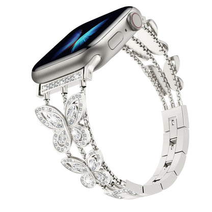 Butterfly Watch Band Compatible with Apple Watch Series 1-10 (38/40-42/44-46/49mm)