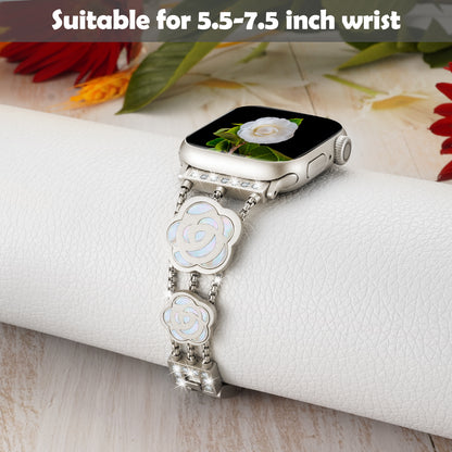 Flower Watch Band Compatible with Apple Watch Series 1-10 (38/40-42/44-46/49mm)