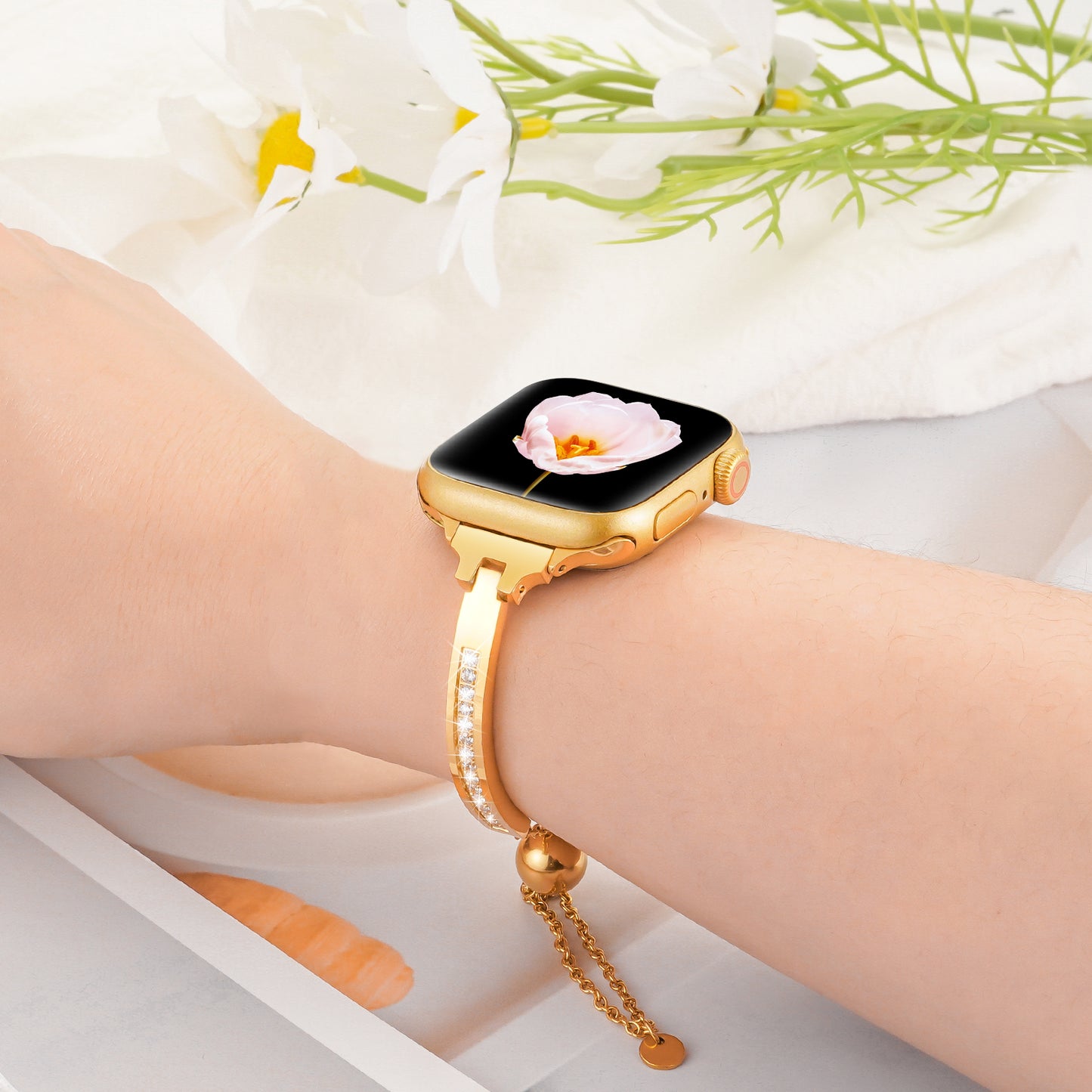 Dressy Watch Band Compatible with Apple Watch Band (38/40-42/44-46/49mm)