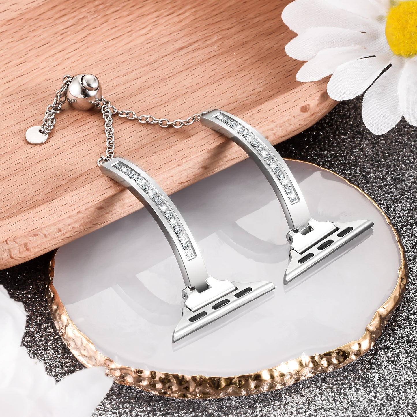 Dressy Watch Band Compatible with Apple Watch Band (38/40-42/44-46/49mm)