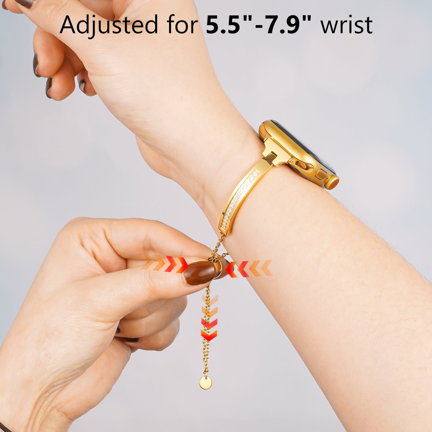 Dressy Watch Band Compatible with Apple Watch Band (38/40-42/44-46/49mm)