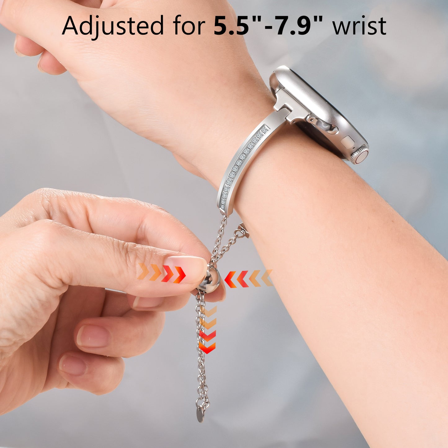 Dressy Watch Band Compatible with Apple Watch Band (38/40-42/44-46/49mm)