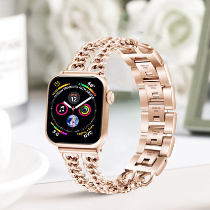 Stainless Steel Watch Band Compatible with Apple Watch Band (38/40-42/44-46/49mm)