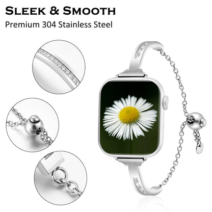 Dressy Watch Band Compatible with Apple Watch Band (38/40-42/44-46/49mm)