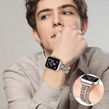 Stainless Steel Watch Band Compatible with Apple Watch Band (38/40-42/44-46/49mm)