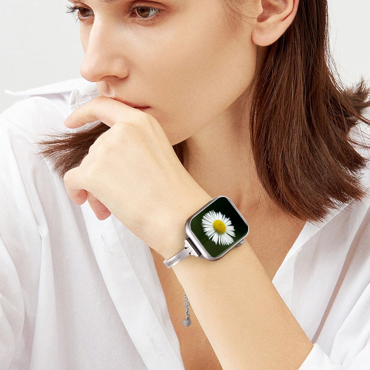 Dressy Watch Band Compatible with Apple Watch Band (38/40-42/44-46/49mm)