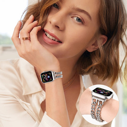 Stainless Steel Watch Band Compatible with Apple Watch Band (38/40-42/44-46/49mm)