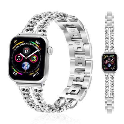 Stainless Steel Watch Band Compatible with Apple Watch Band (38/40-42/44-46/49mm)