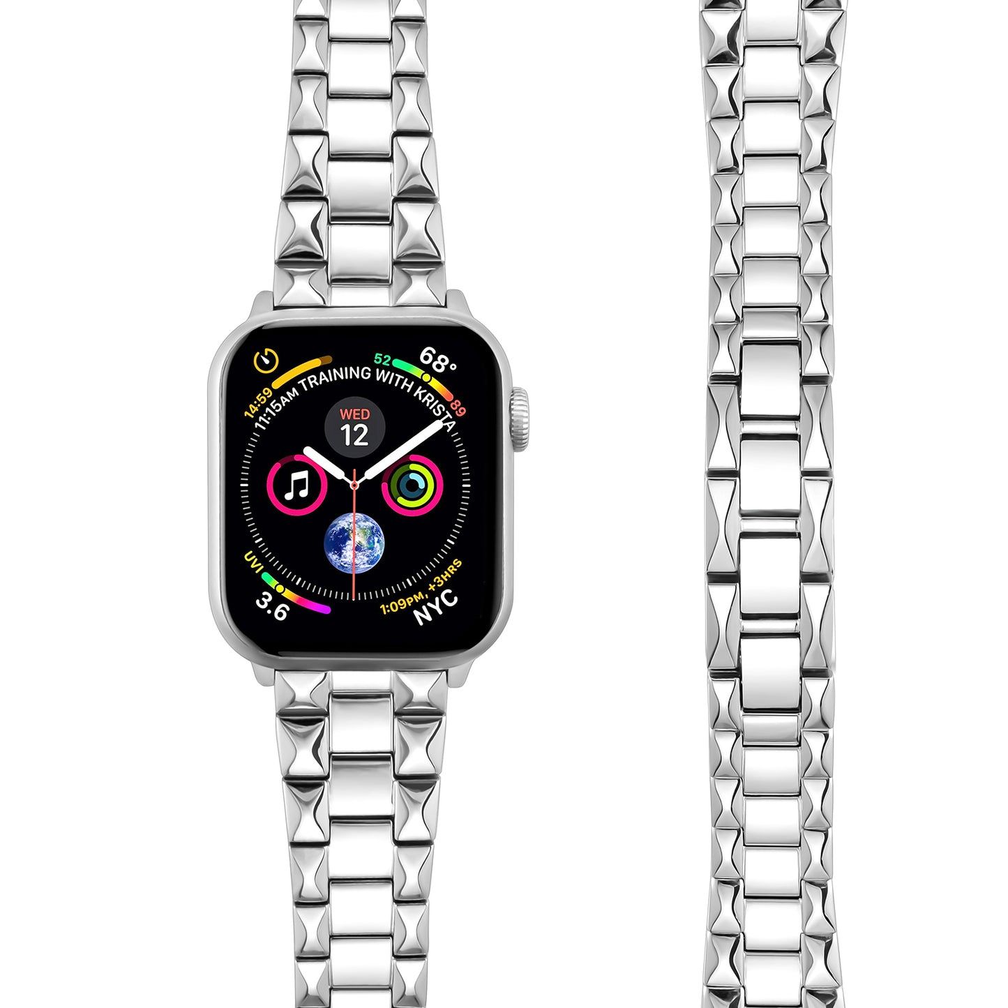 Classic Watch Band Compatible with Apple Watch Band (38/40-42/44-46/49mm)