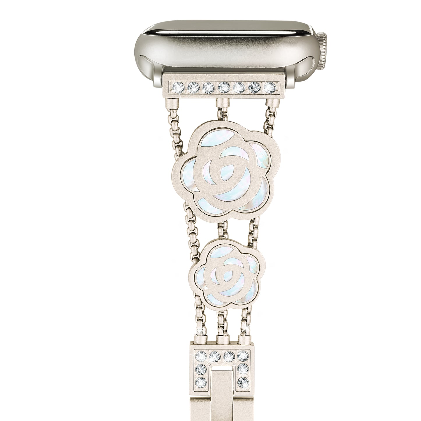 Flower Watch Band Compatible with Apple Watch Series 1-10 (38/40-42/44-46/49mm)