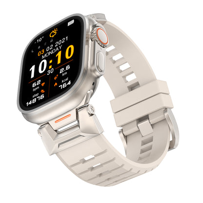 Sport Rugged Straps Compatible with Apple Watch Series 1-9 SE Ultra 2 (38/40-42/44-46/49mm)