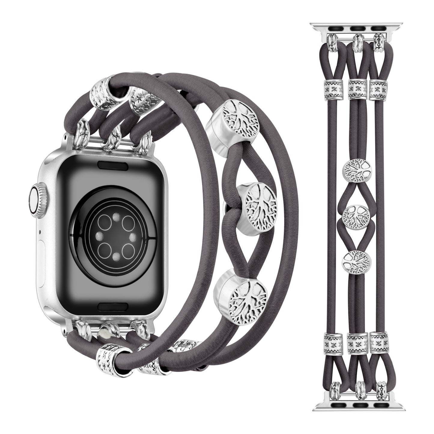 Stretchy Watch Band Compatible with Apple Watch Series 1-10 (38/40-42/44-46/49mm)