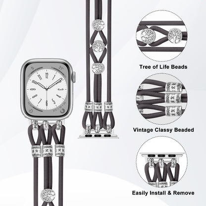 Stretchy Watch Band Compatible with Apple Watch Series 1-10 (38/40-42/44-46/49mm)