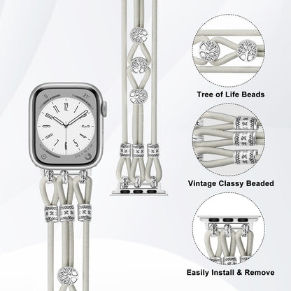 Stretchy Watch Band Compatible with Apple Watch Series 1-10 (38/40-42/44-46/49mm)