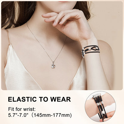 Stretchy Watch Band Compatible with Apple Watch Series 1-10 (38/40-42/44-46/49mm)