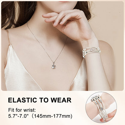 Stretchy Watch Band Compatible with Apple Watch Series 1-10 (38/40-42/44-46/49mm)