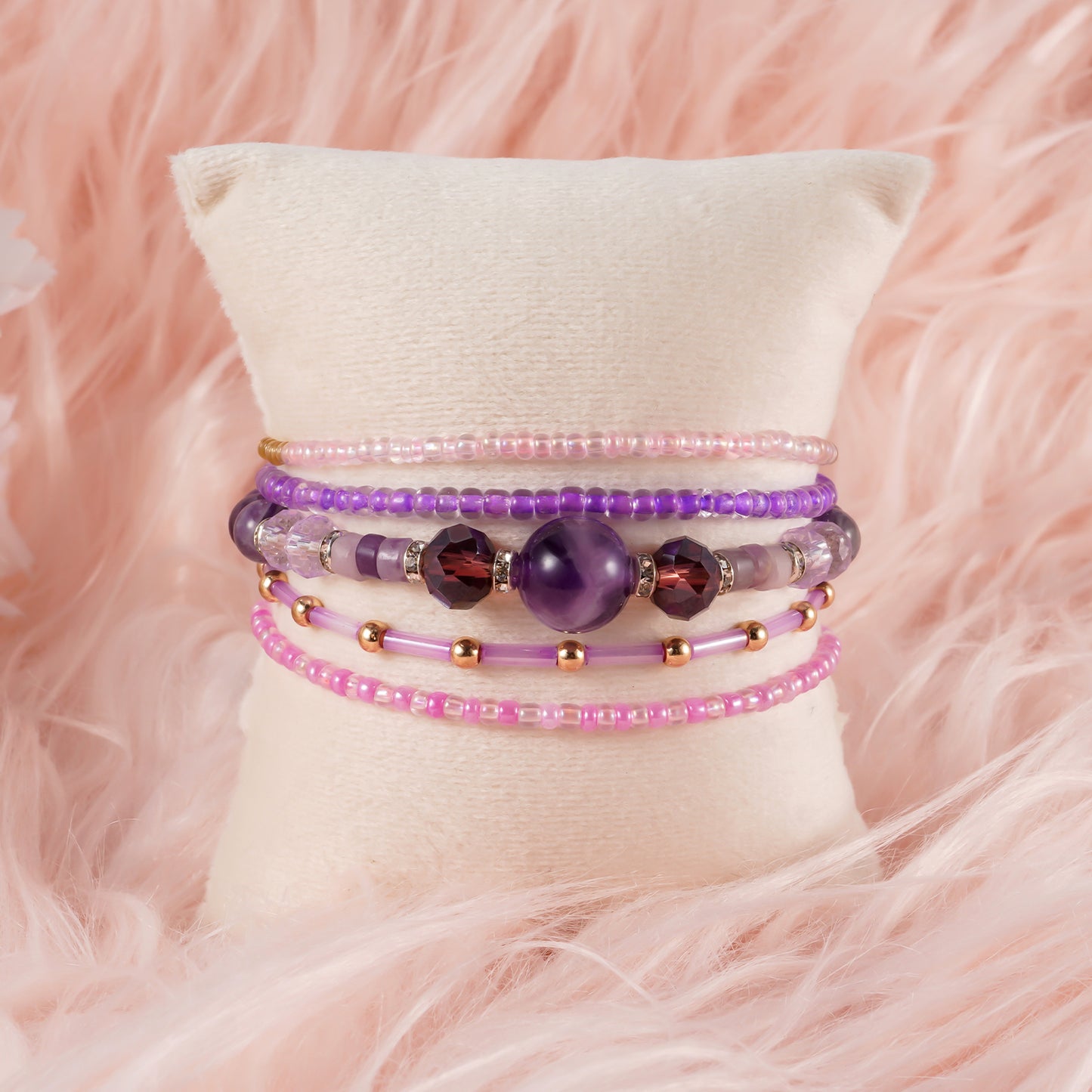 Beaded Stone Watch Band for Women Compatible with Apple Watch 38mm 40mm 41mm 42mm 44mm 45mm 46mm 49mm Dressy Cute Watch Strap for Apple Watch Ultra 2/Ultra Series 10/9/8/7/6/5/4/3/2/1 SE