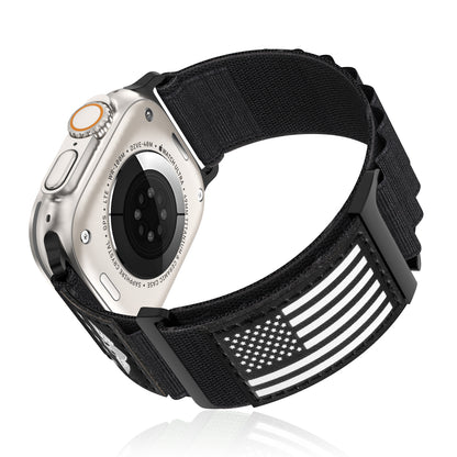 Breathable Sport Flag Alpine Loop Nylon Apple Watch Bands for iWatch Series 1-10 SE (38/40-42/44-46/49mm)