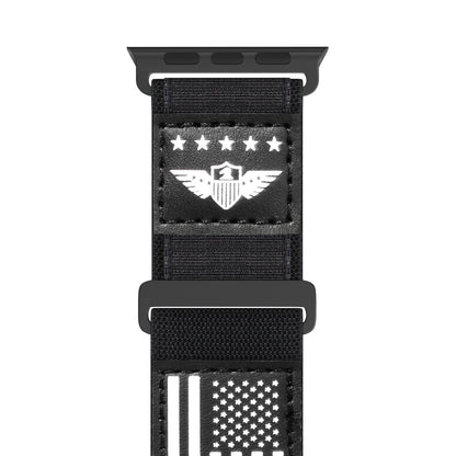 Breathable Sport Flag Alpine Loop Nylon Apple Watch Bands for iWatch Series 1-10 SE (38/40-42/44-46/49mm)